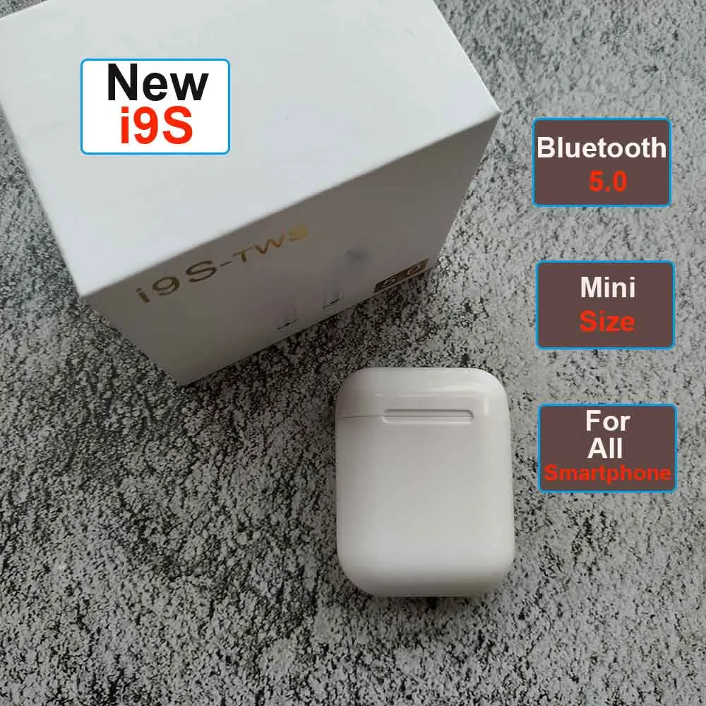 

TOP Quality Mini i7s i9s TWS ireless Earphone Headphones Bluetooth Headsets Earbuds WEarpiece For Original iphone Ear