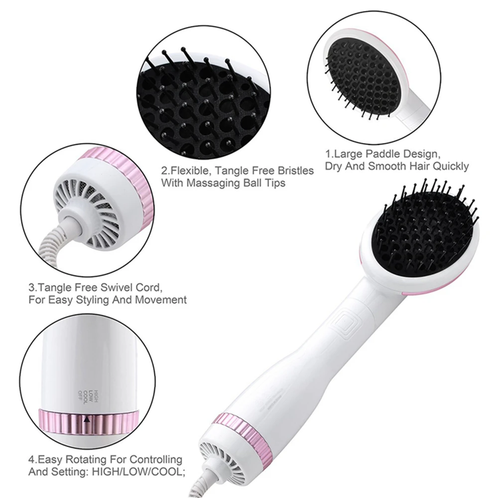 

LESCOLTON Multifunctional Hair Dryer Brush Hair Care Comb Hair Styler for Dryer Hair Blower Straightener hair clip barber