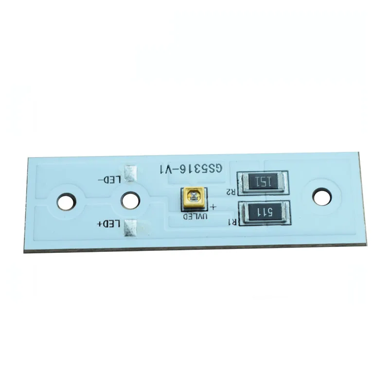 1X Professional Manufacturing DC12V 275+395nm 0.5W UVC & UVA LED Module Lamp For Sterilization