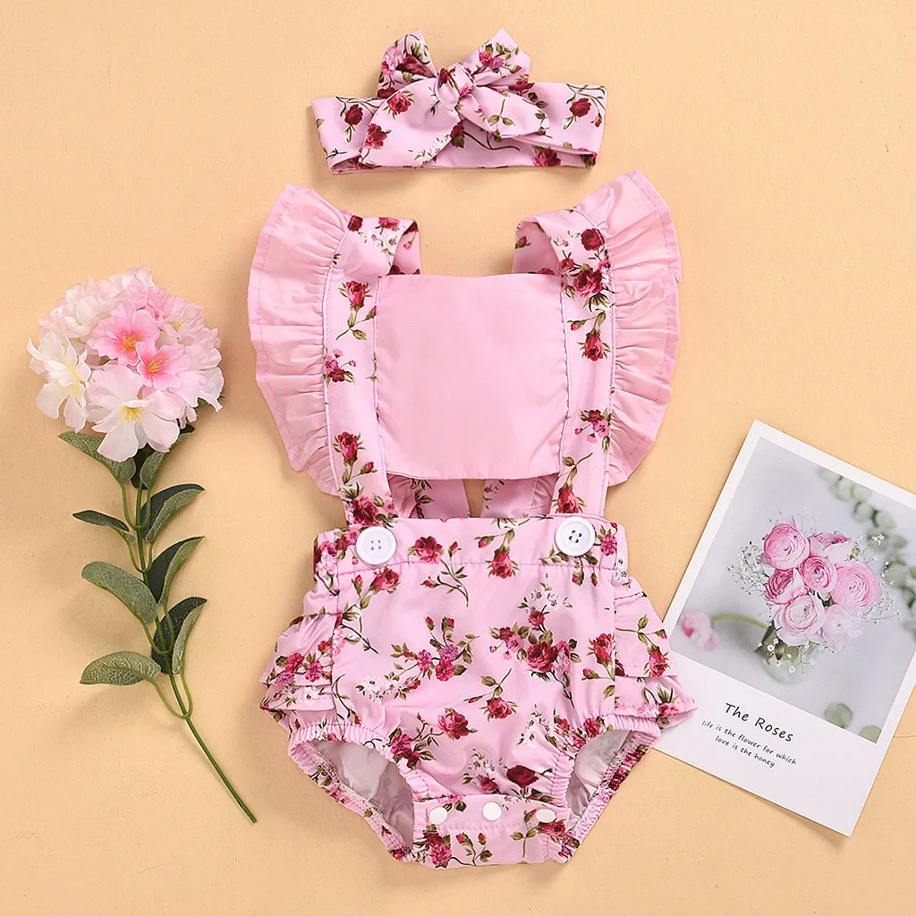 baby girl strappy bodysuits