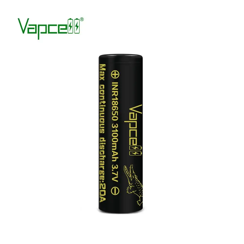 Vapcell 18650 батареи rewrap VTC6 3100mAh 20A литий-ионный аккумулятор для фонарика/электроинструментов