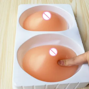 

Silicone Fake Breast Form Bra Inserts Top Quality Realistic Soft Boobs Crossdresser Transgender Queen Transvestite Mastectomy