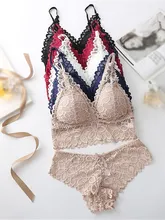  Sexy Lace Underwear French Bra Set Comfortable Women Bras Lingeries Ladies Underwear Suit 
