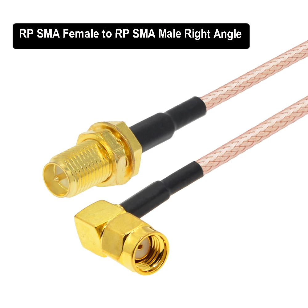 Suitable for 4G Antenna 2pcs SMA Male to with Waterproof Ring SMA Female Bulkhead nut o-Ring RG316 Pigtail Cable /30cm /12 inch RG316 50 ohm Cable WiFi Router 