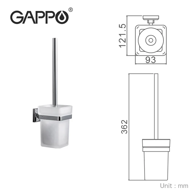 GAPPO Toilet Brush Holder 2