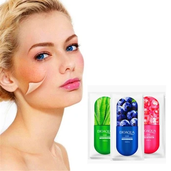 

Sakura Soften Skin Facial Mask Oil Control Brighten Sheet Mask Tender Exfoliator Moisturizing Face Patch Pimples Skin Care Mask