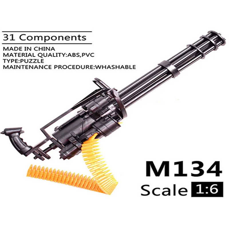 MG42 Toy Gun Model Assembly Puzzles, Building Bricks, Soldado