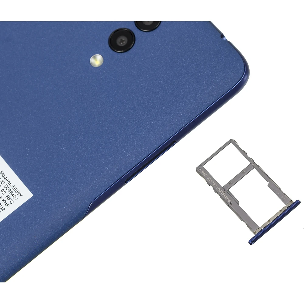 Смартфон Alcatel 1X 5008Y 16Gb 2Gb синий 3G 4G 2Sim 5.5" IPS 720x1440 And8.1 13Mpix 802.11bgn NFC GP