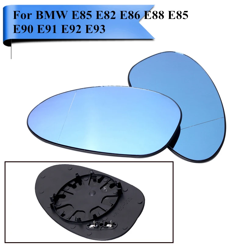 2 шт. авто боковое крыло с подогревом зеркало стекло вождения тенты Набор для BMW E82 E90 E91 E92 E46 автомобиля наружные части декоры