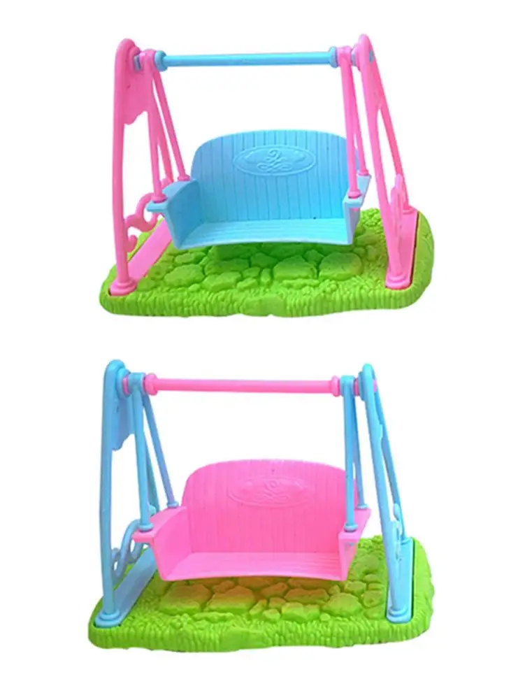 1 шт./компл. аксессуары для кукольного домика имитация мини качелей детские