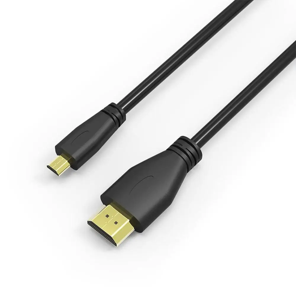 Изысканный дизайн прочный 0,5 м Микро-Тип Hdmi к Hdmi Мужской адаптер конвертер кабель для Droid Htc 4G K1F1