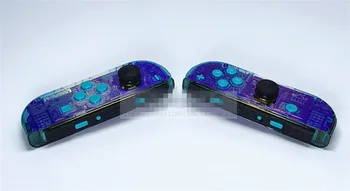 

Brand New Joycon Crystal Housing Case Shell Replacement Case With Middle Frame For Nintend Switch Left and Right Joycon Case