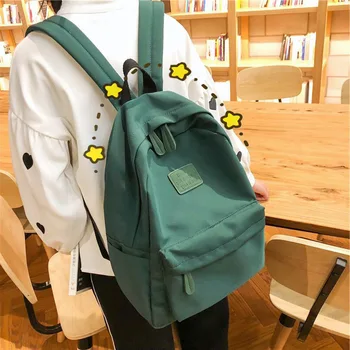 

2020 New Korean Backpack Women's Casual Fashion Simple Campus Student Large Capacity Backpack