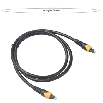 

Fiber Optical Cable Audio 1m 2m 3m 5m For TV Box PS4 Speaker Wire Soundbar Amplifier Subwoofer