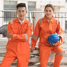 Комбинезоны для мужчин и женщин, рабочая одежда огнезащитная одежда, комбинезон с длинными рукавами, фабричная одежда для сварки, Противопожарные Комбинезоны