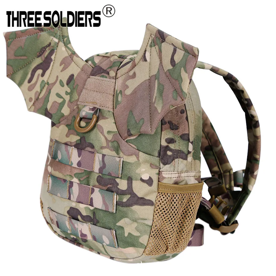 

Children Kids Army Fans Camouflage Tactical Backpacks Little Devil Nylon Tactical Backpack Women's Casual Backpack