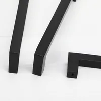 ที่จับตู้ ที่จับประตูห้องครัว ลูกบิดลิ้นชัก อลูมิเนียมอัลลอยด์ ที่จับประตูตู้เสื้อผ้า แปรงฮาร์ดแวร์สไตล์โมเดิร์น 5