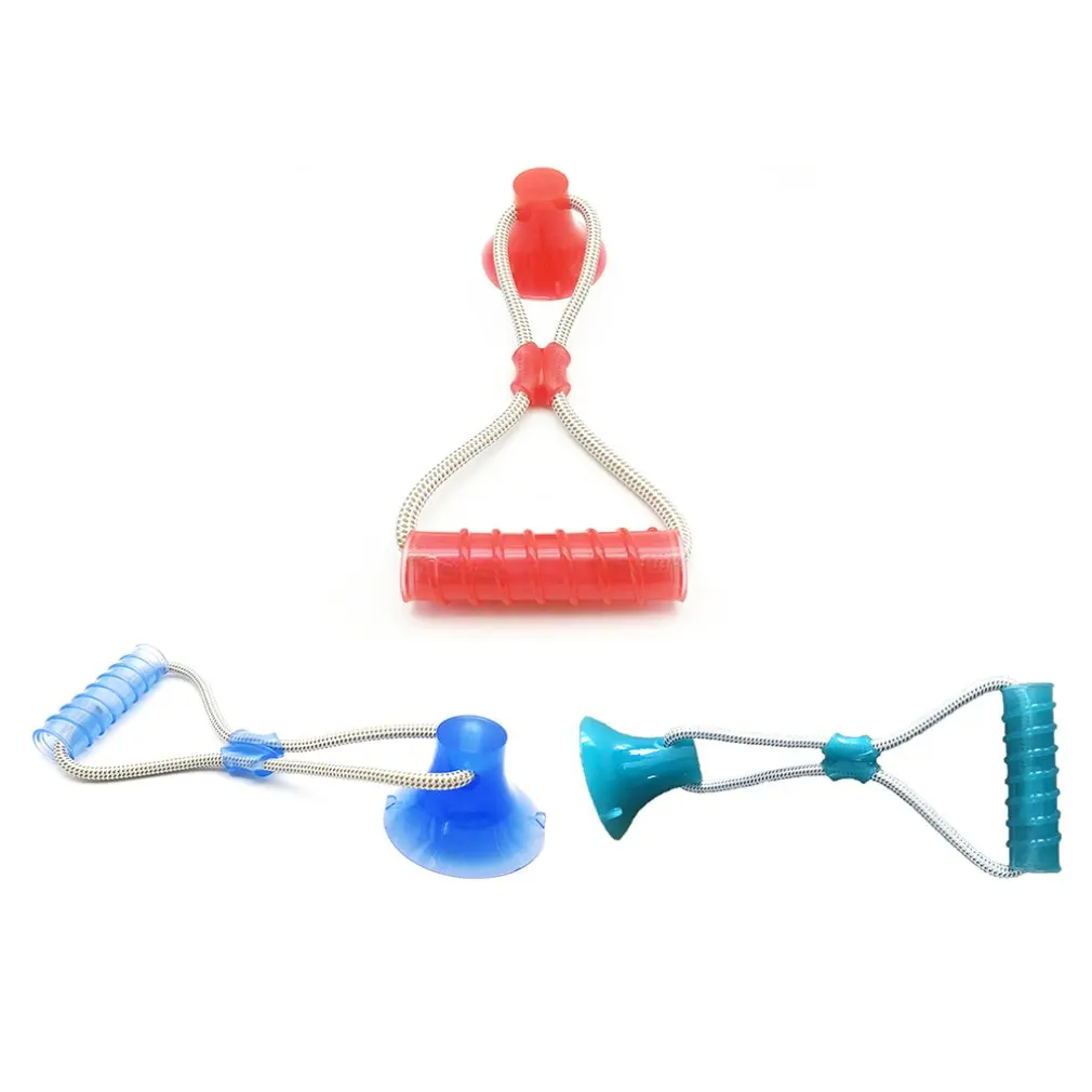 Multifunction Pet Molar Bite Toy Toy Ball Pet Sucker Toy Cat Dog Molar Resistant Suction Cup Dog Ball Biting Toy