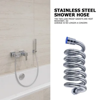 

1.2m 304 Stainless Steel Basin&Toilet Water Weaved 1/2"Plumbing Hose,Bathroom Heater Connect Corrugated Pipes With Wrench