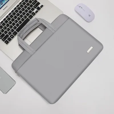 

Men's notebook bag computer handbag women's briefcase waterproof bag for documents zipper bag seismic men's briefcase light bags