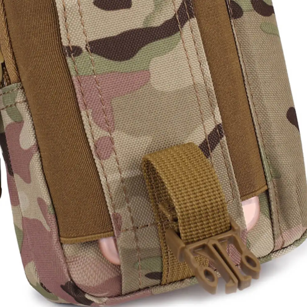 Спортивная повседневная Тактическая Военная уличная поясная Сумка Molle, Мужская Спортивная повседневная поясная сумка, чехол для телефона, кемпинга, охоты