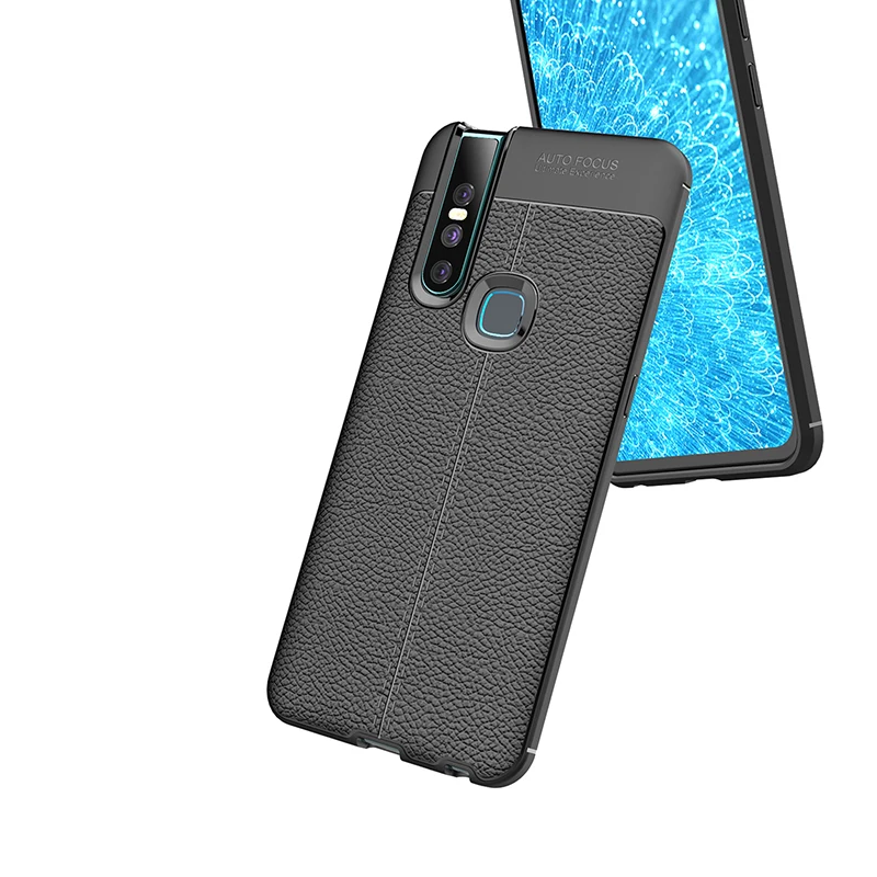 Роскошный ПУ; кожа; силикон Coque Телефон задняя крышка Крышка для Vivo x20 plus x21 i x21i x23 x27 pro мягкие резиновые силиконовые чехлы funda