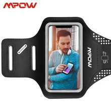 Mpow спортивная повязка Blet универсальная для 4-5,2 дюймовых телефонов с ключом/проводным держателем для наушников устойчивая к поту сумка для iPhone 8 7 6s 6