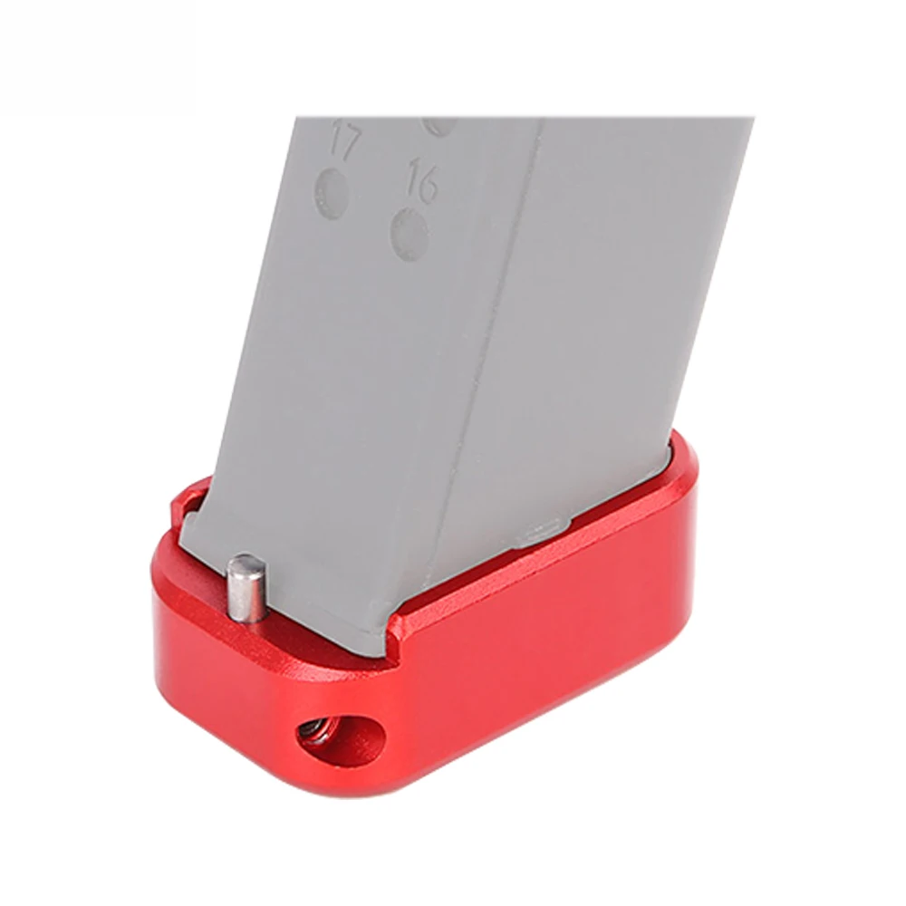 Hot Sale  AR 15 M4 tactical gun accessories Competition Extended Base Pad For Glock pistol G17 G19 G23  for hunting (7)