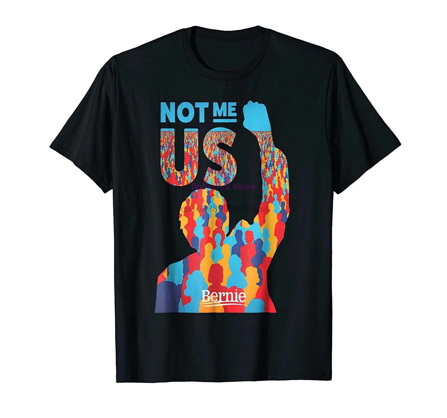 Брендовая мужская рубашка Bernie Sanders футболка NOT ME US President|Футболки| |