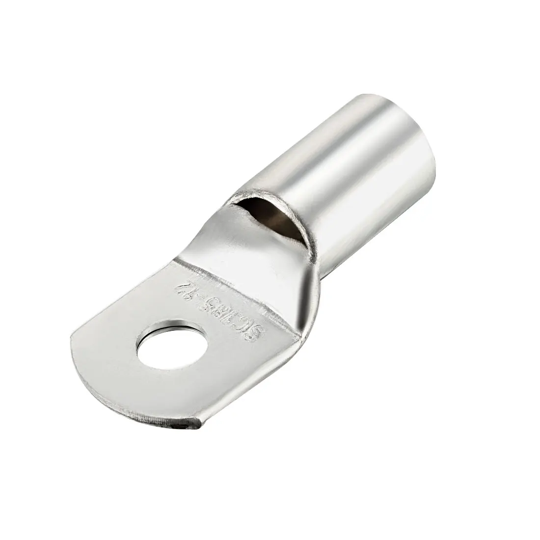 

uxcell 10Pcs SC185-12 Non-Insulated U-Type Copper Crimp Terminals 185mm2 Wire Connector Silver Tone
