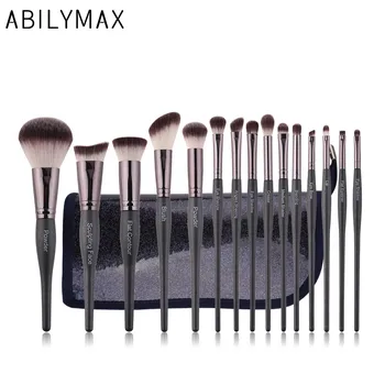 

ABILYMAX Makeup Brush Set 15pcs Make Up Brushes Powder Blusher Contour Sculpting and Eye Brushes