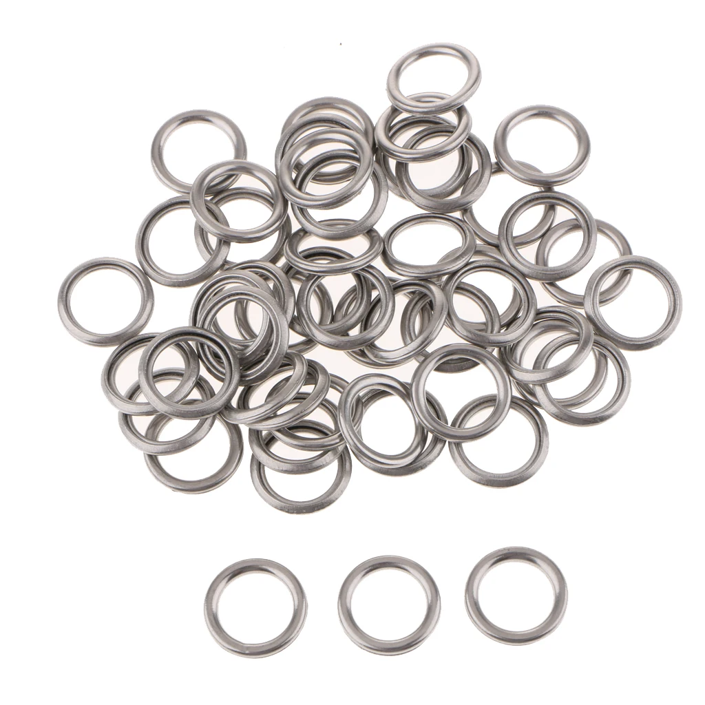 Pack of 50 Oil Crush Washers/Drain Plug Gaskets M12 for Toyota 4Runner Corolla Carina Hilux Land Cruiser Lexus Most models