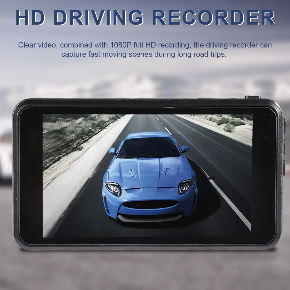 1080P Автомобильный регистратор DVR приборная панель Многоязычная камера Full HD с 4