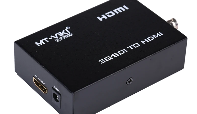 SDI(последовательный цифровой интерфейс) к HDMI HD-SDI 3G-SDI конвертер HDMI каскад HD 1080P выход MT-SDI-H02 - Цвет: SDI to HDMI