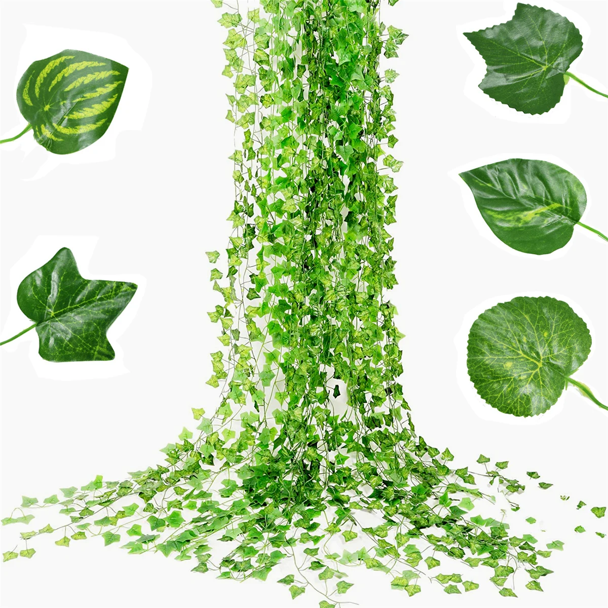 Artificial Ivy Wall Home Decorative Plants Vines Greenery Garland Hanging  For Room Garden Office Wedding Wall Decoration Foliage - Artificial Plants  - AliExpress