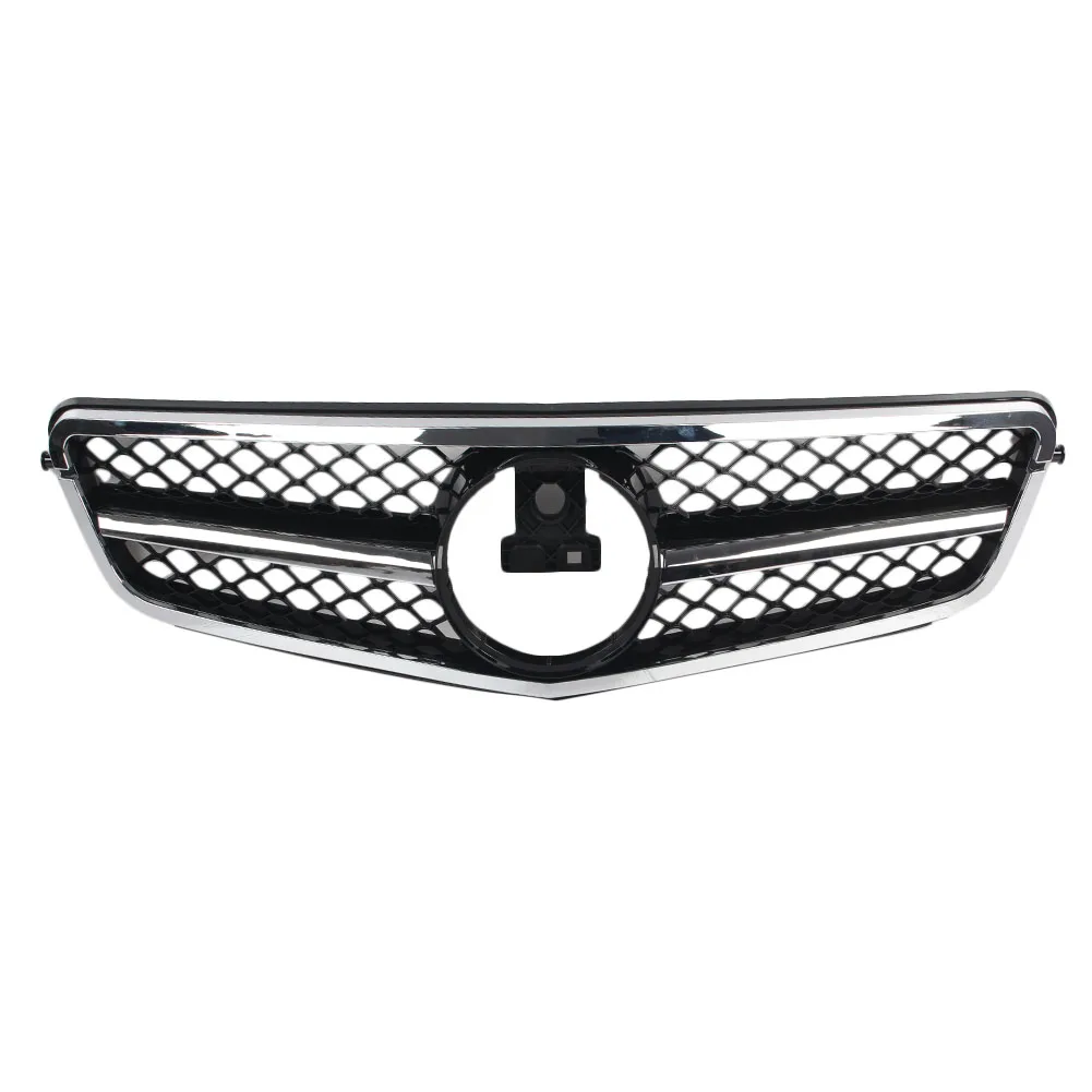 Автомобильная Передняя решетка гриль для Mercedes Benz C класса W204 C180 C200 C260 C63 2007 2008 2009 2010 2011 2012 2013 w/эмблема