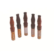 1 шт. Съемная портативная Золотая Труба это Труба креативная труба может быть растянута деревянная сигаретница трубка курительные инструменты