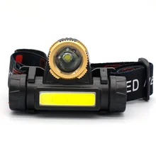 

Bicycle Lamp Led Charging Zoom Plastic Strong Cap Light Headlamp With Battery Outdoor Fishing Cob Head Work Mini Rechargeable