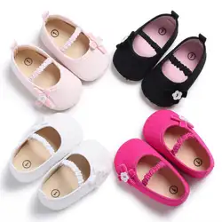 Pudcoco/детская обувь для малышей; обувь для новорожденных девочек с мягкой подошвой; обувь принцессы для малышей 0-18 месяцев
