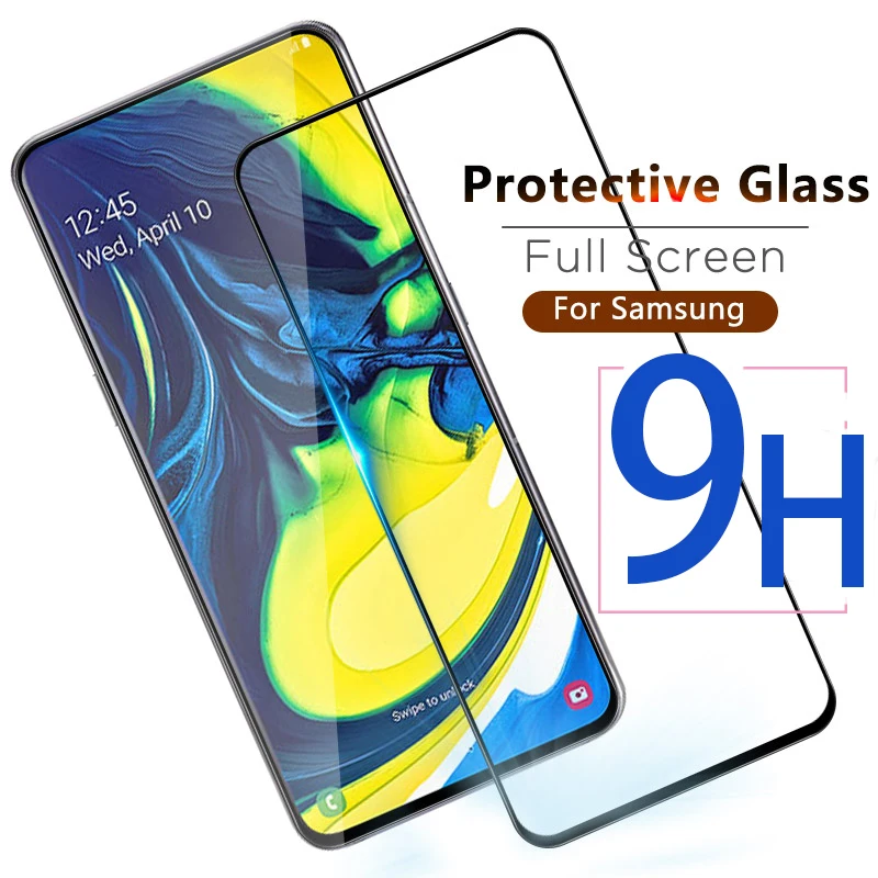 С уровнем твердости 9H закаленное Стекло для samsung Galaxy A90 80 60 50 40 30 20e M40 Экран