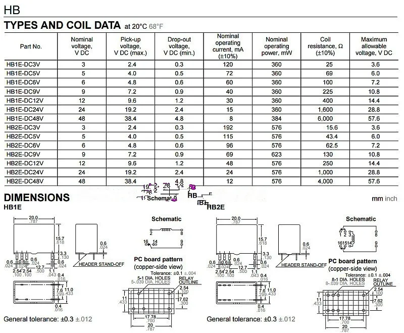 10 шт! Matsushita 24V Реле HB2E-DC24V AW622244