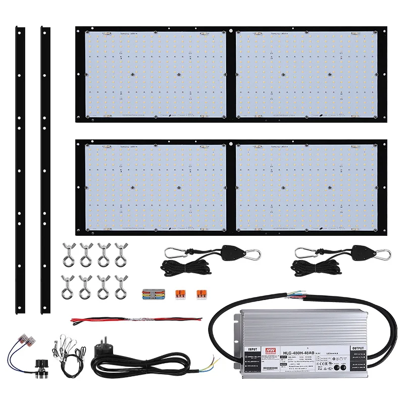 110W Samsung LM301H 3500K Luz LED para Crecimiento de placa cuántica Rojo Profundo Kit UV infrarrojo lejano