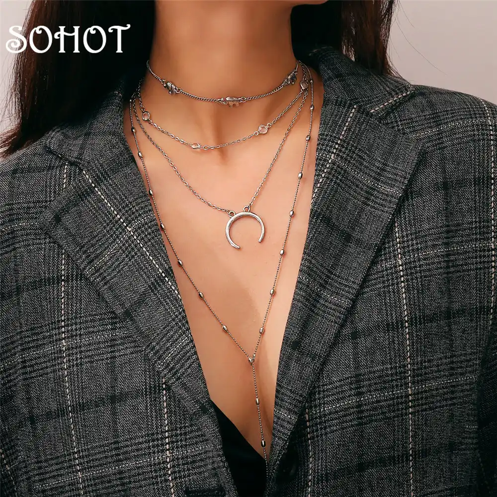 SOHOT модные Многослойные бриллиантовые маленькие круглые бусины милый слон