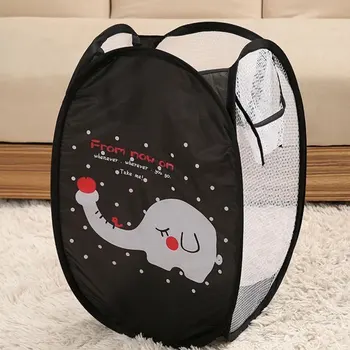 

Dirt-Clothes Net Case Mesh Kids Child Toy Storage Basket Clothes Aid Hamper