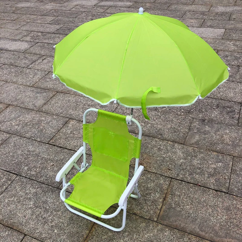 Children's Beach Chairs With Umbrellas Outdoor Furniture Beach Folding Multifunctional Portable Deck Chairs For Children Kids folding chair