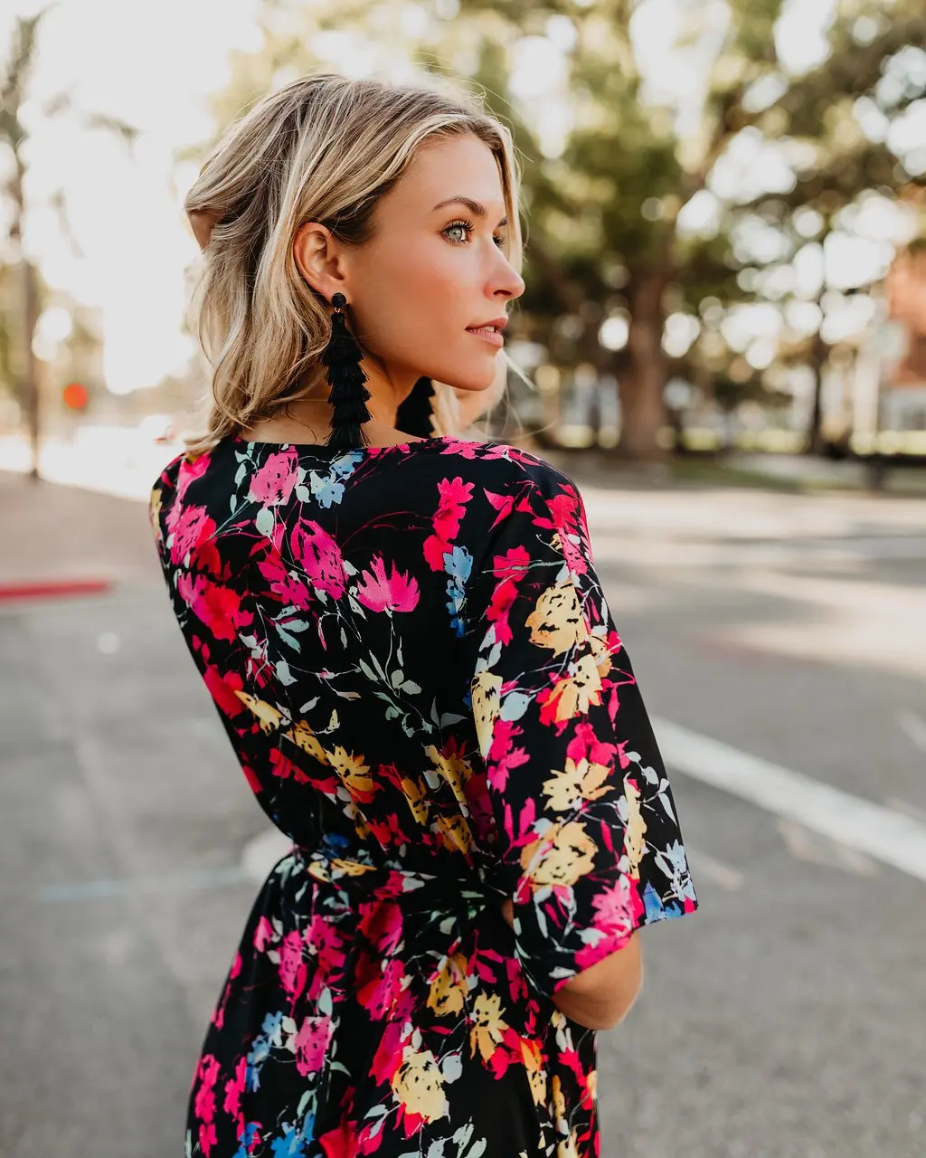 Прямая с фабрики женские Boho Цветочные шифон летнее вечернее пляжное платье длинное миди платье-сарафан