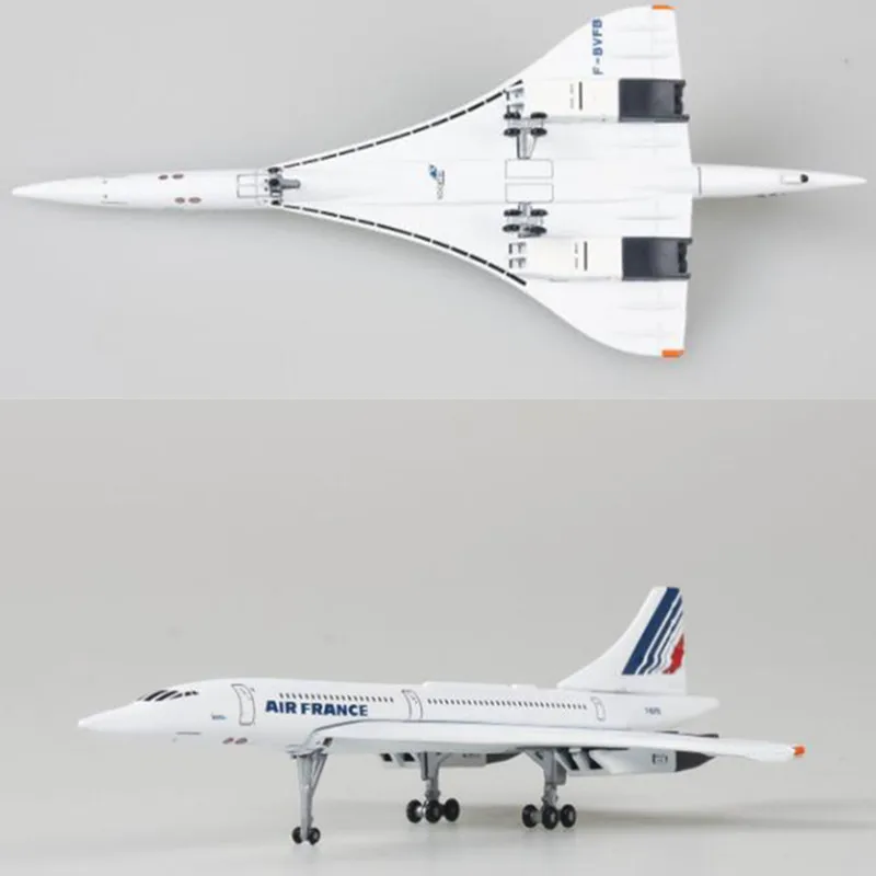 Коллекционные игрушки для детей из сплава, 1:400 Air Франция 1976-2003, модель самолета, 15 см