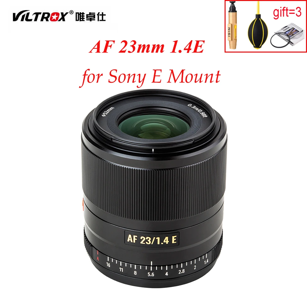 Viltrox 23mm F1 4 E Auto Focus Aps C Prime Lens Compatible With Sony E Mount Camera A6500 A6300 A6000 A7r A7r A7 A7r A7 A7s A7r Lenses Camera Lenses Prb Org Af