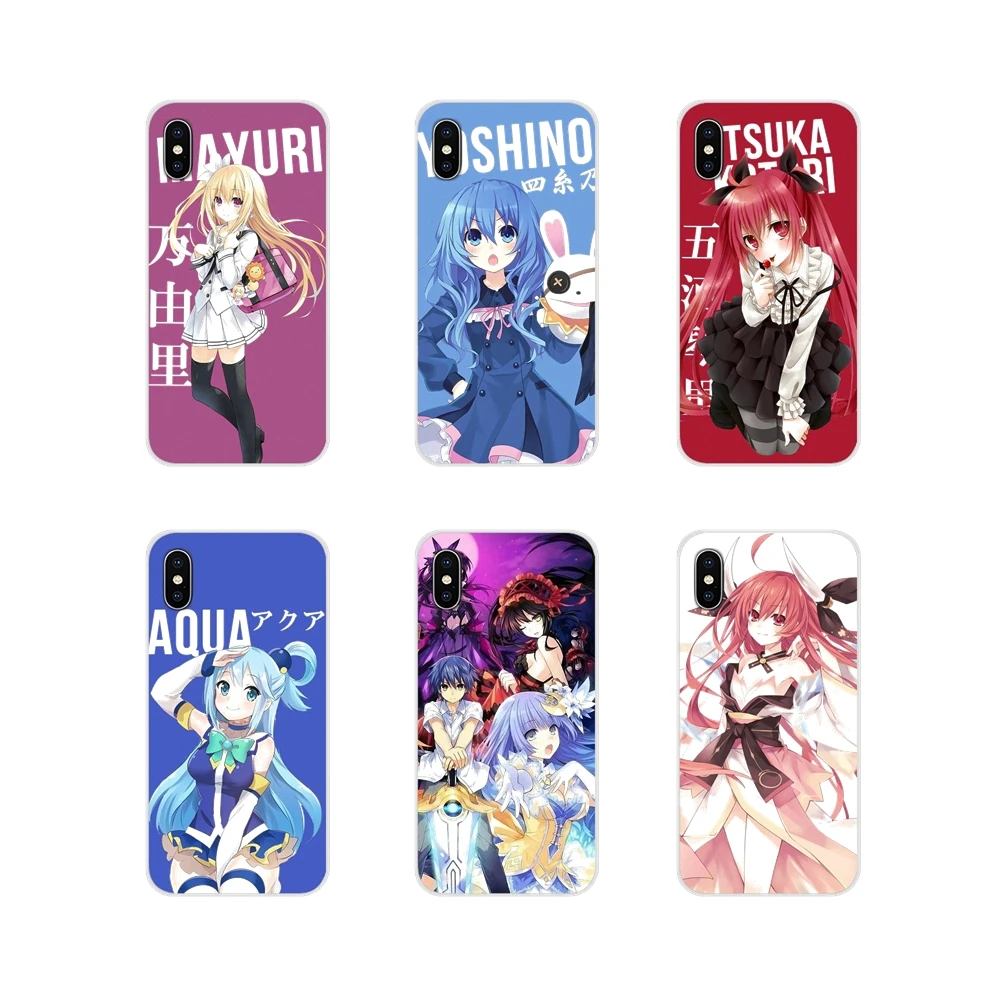 For Samsung Galaxy J1 J2 J3 J4 J5 J6 J7 J8 Plus 2018 Prime 2015 2016 2017 anime Date A Live Movie pretty girl Silicone Skin Case | Мобильные