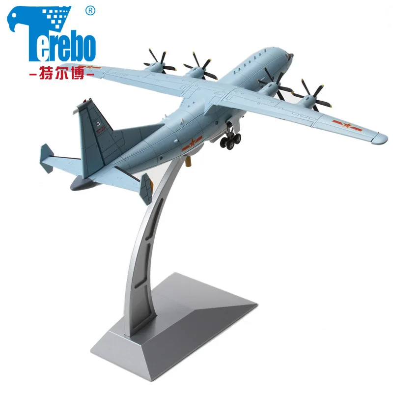 

Metal 1: 110 Y8 Transport Model Alloy Aircraft Model Military Exhibition Hall Model Gift